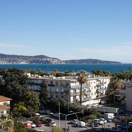 Studio With Terrace And Sea View, 10 Min To The Beach Niza Exterior foto