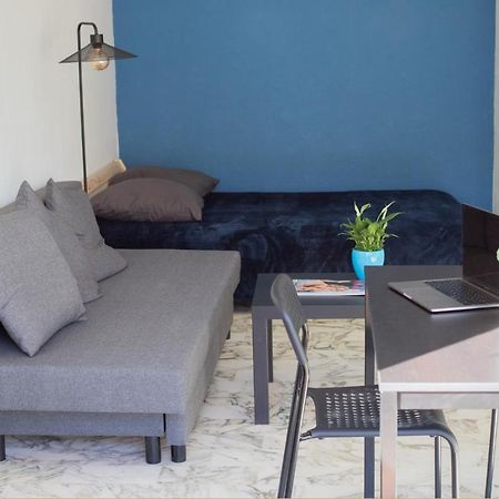 Studio With Terrace And Sea View, 10 Min To The Beach Niza Exterior foto